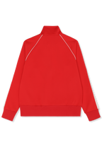 Veste De Survêtement À Bandes Classique - Rouge Vif