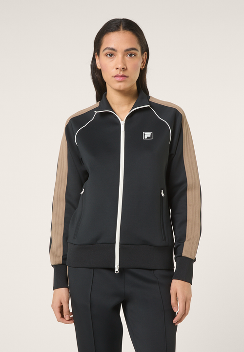Marliano Classic Banded Track Jacket - Black