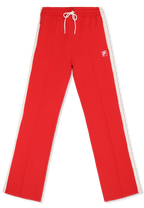 Pantalon De Survêtement À Bandes Extra-Long - Rouge Vif