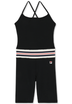 Traje deportivo corto Heritage Band - Negro