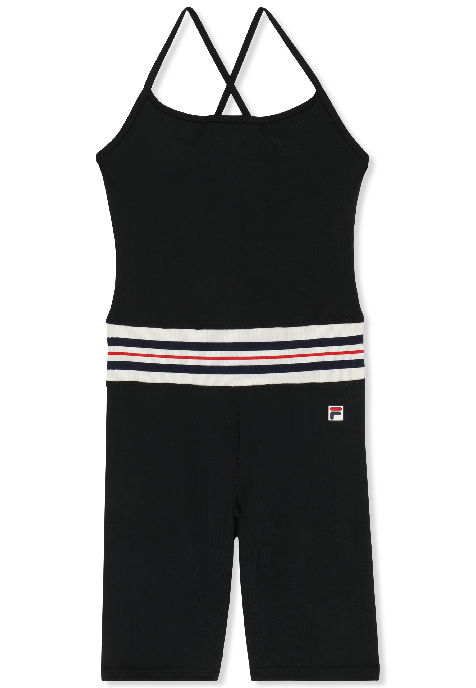 Traje deportivo corto Heritage Band - Negro