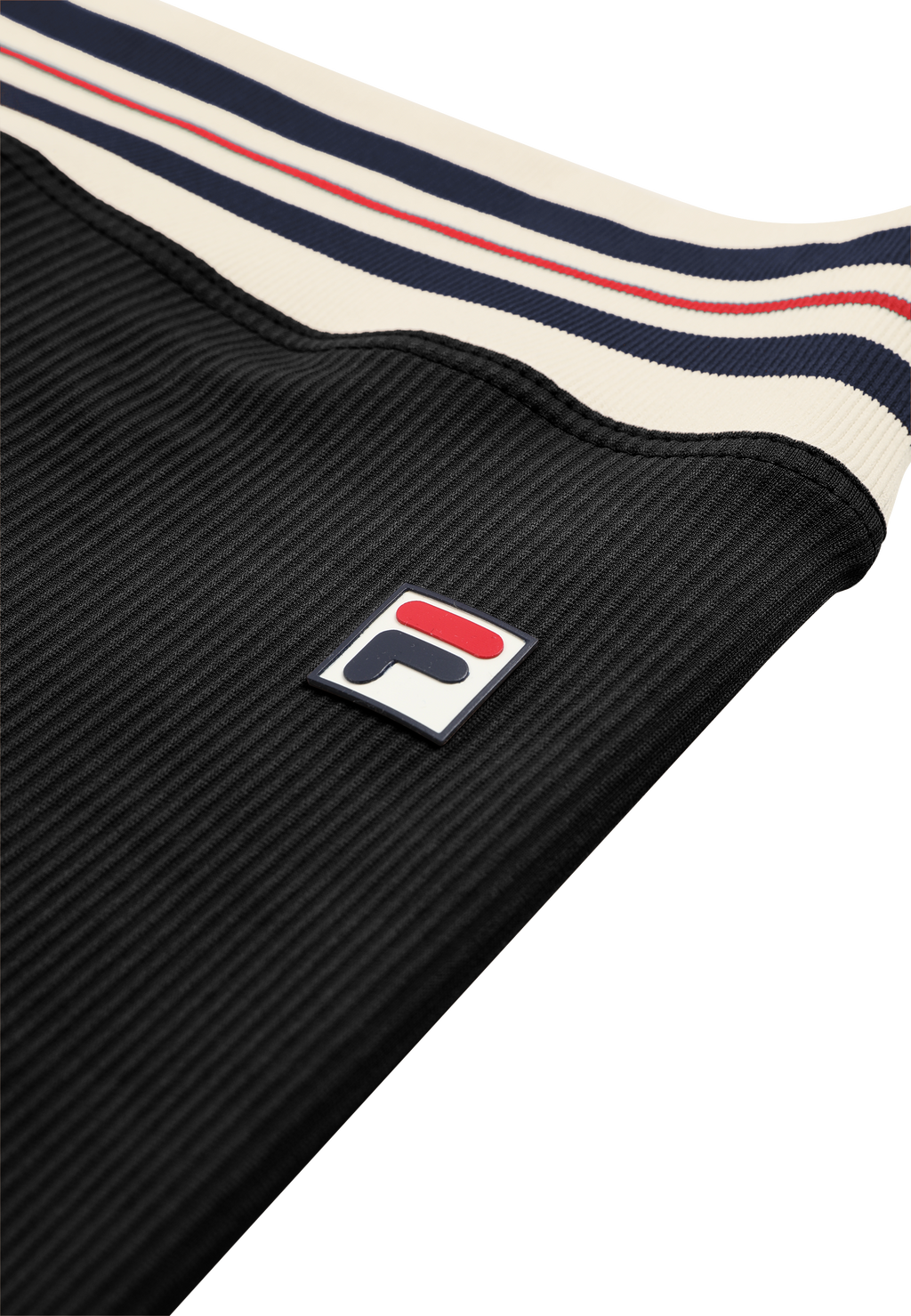 Leggings deportivos con banda Heritage - Negro