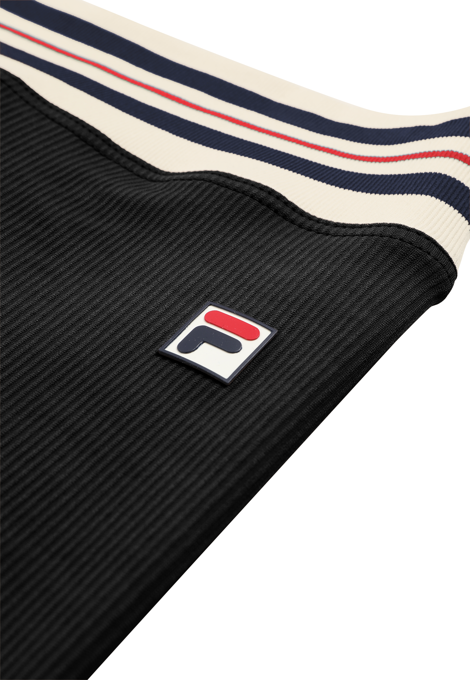 Leggings deportivos con banda Heritage - Negro