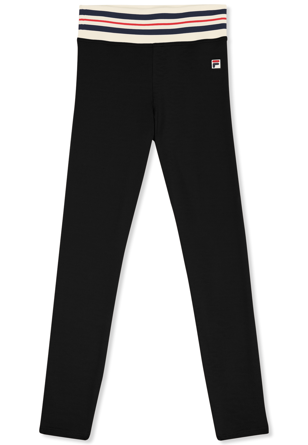 Leggings deportivos con banda Heritage - Negro