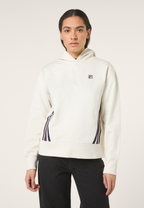 Hoodie À Bande Heritage Ample - Aigrette