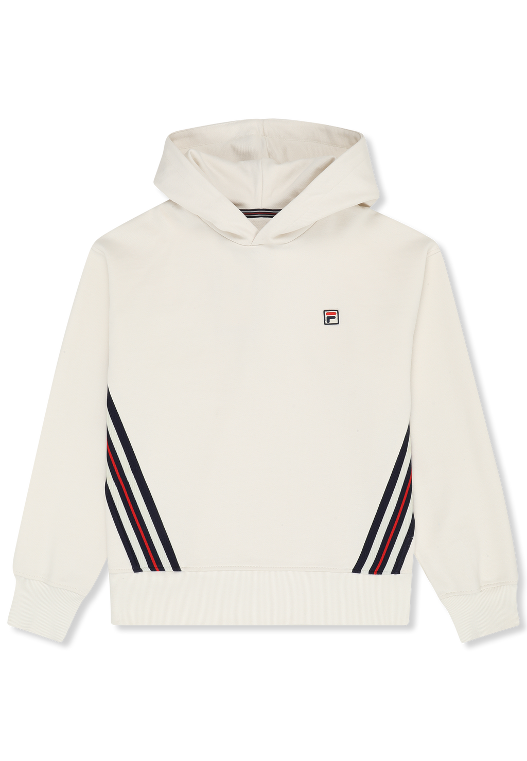 Hoodie À Bande Heritage Ample - Aigrette