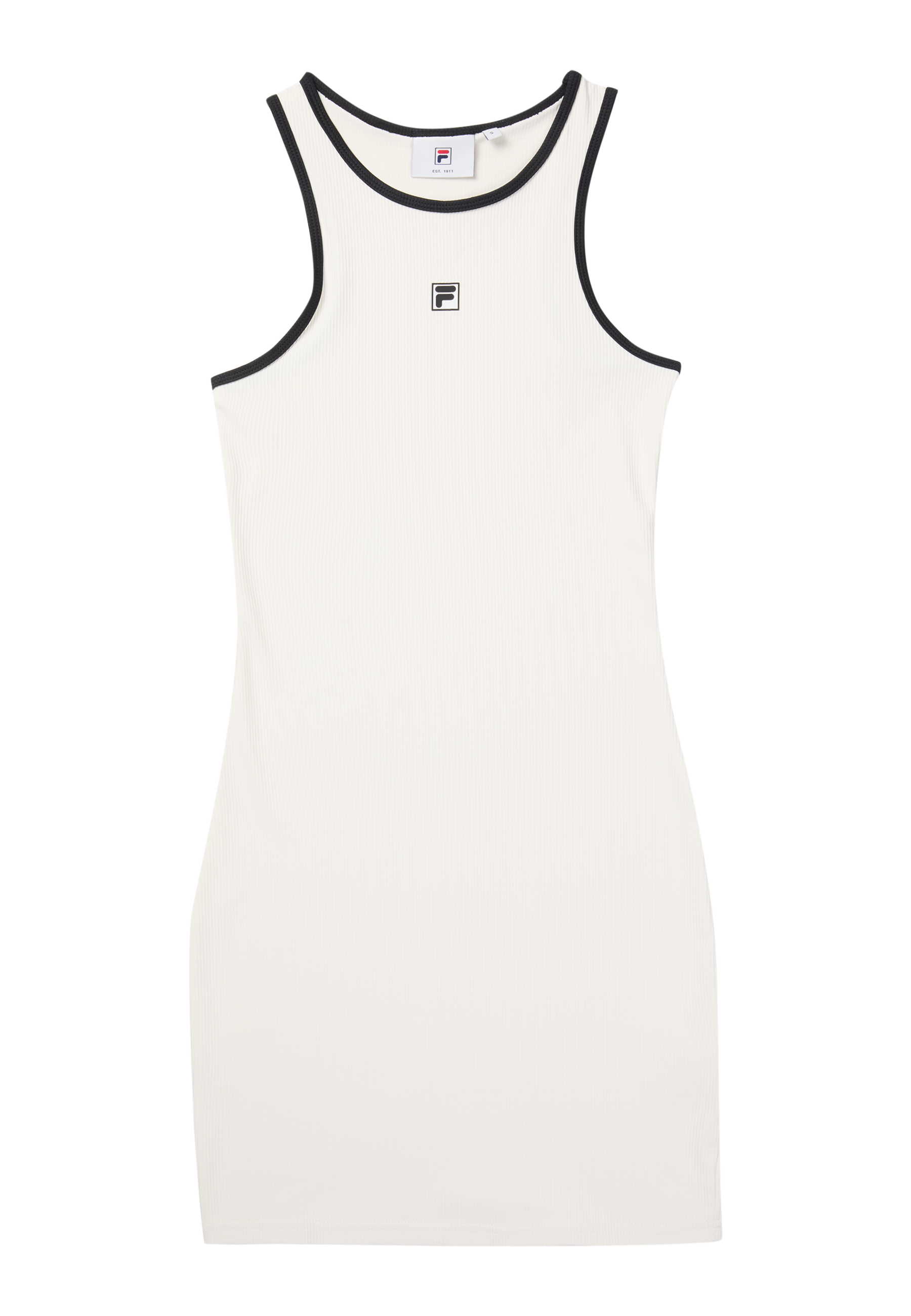 Robe Côtelée À Logo Sans Manches - Aigrette