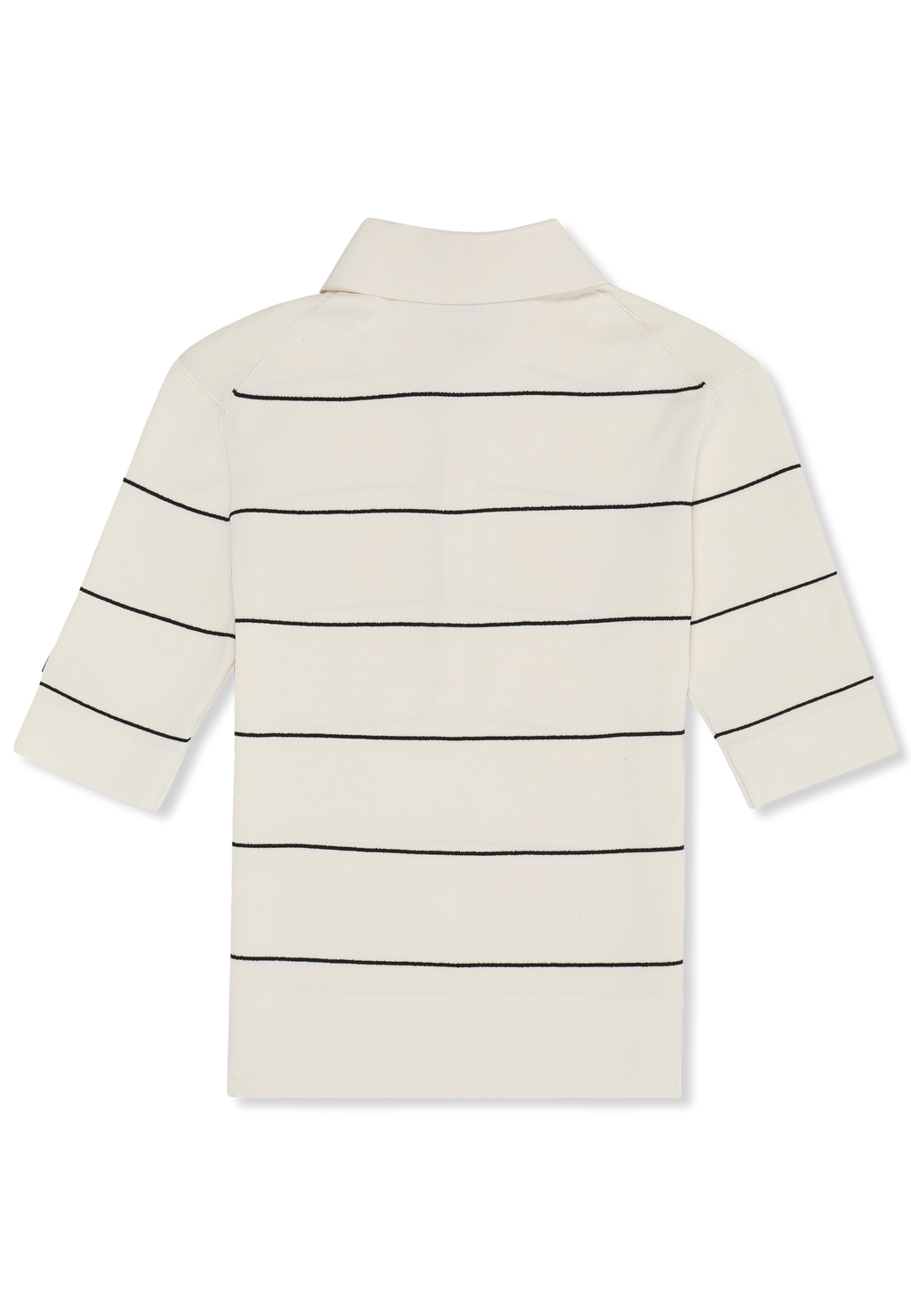 Polo En Maille Fine Slim - Aigrette
