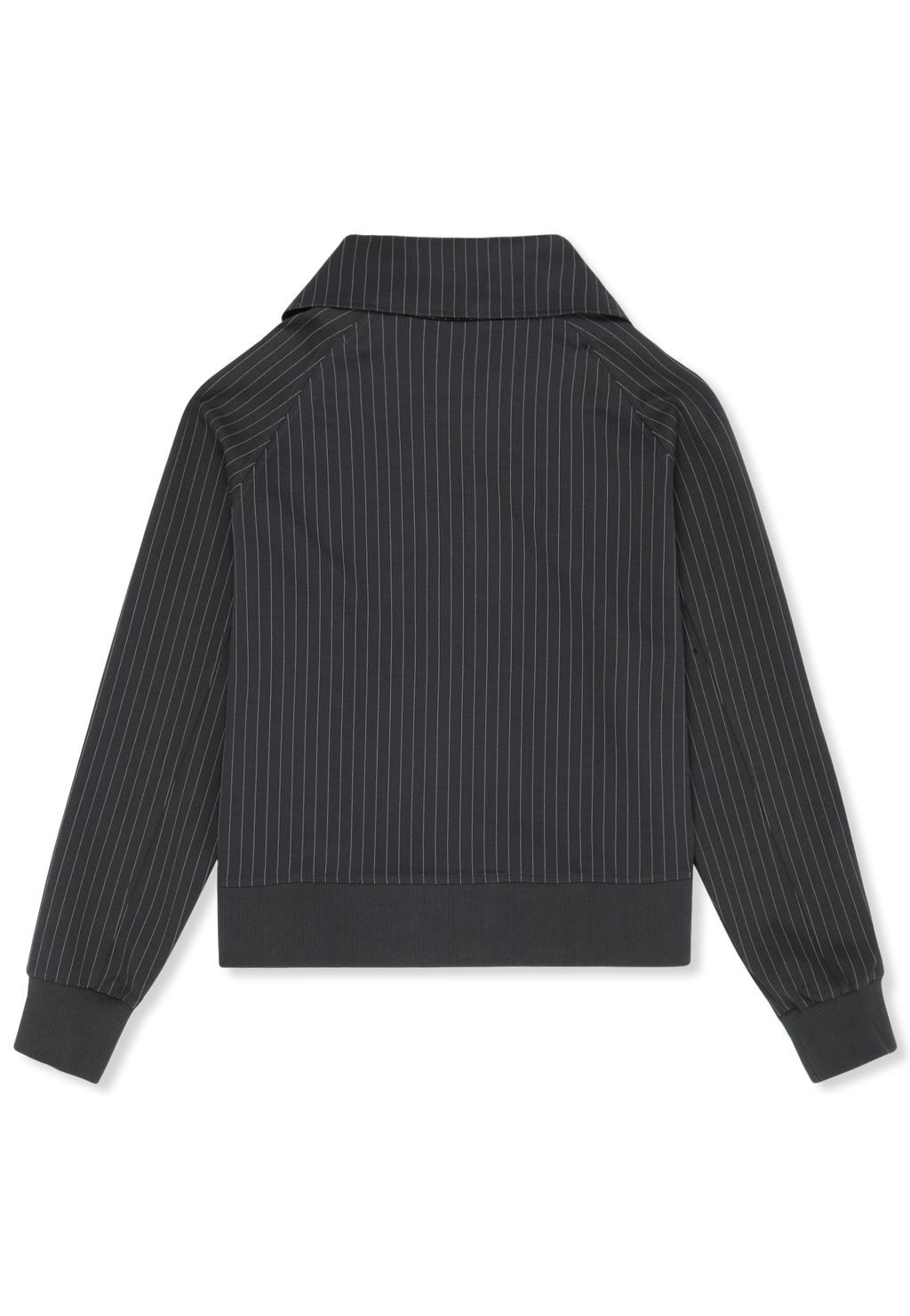 Veste À Col Montant À Fines Rayures Décontractée - Phantom