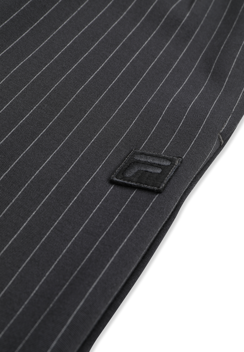 Pantalon Large À Fines Rayures - Phantom