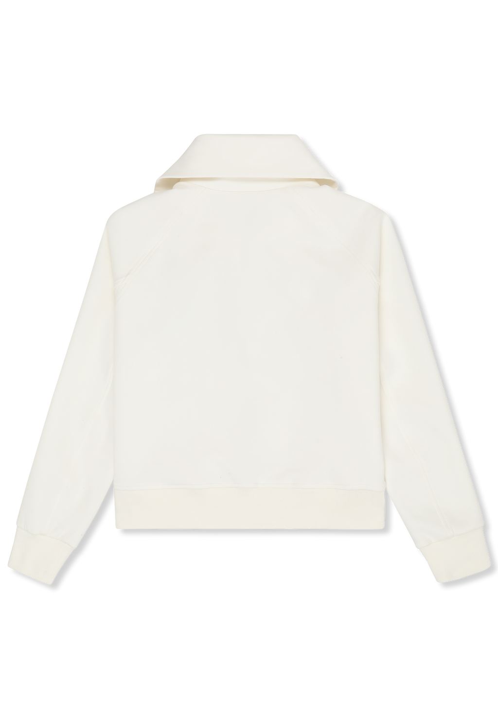 Chaqueta de buceo relajada con cuello alto - Garza