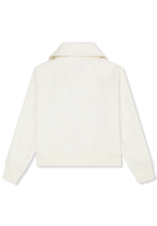 Chaqueta de buceo relajada con cuello alto - Garza