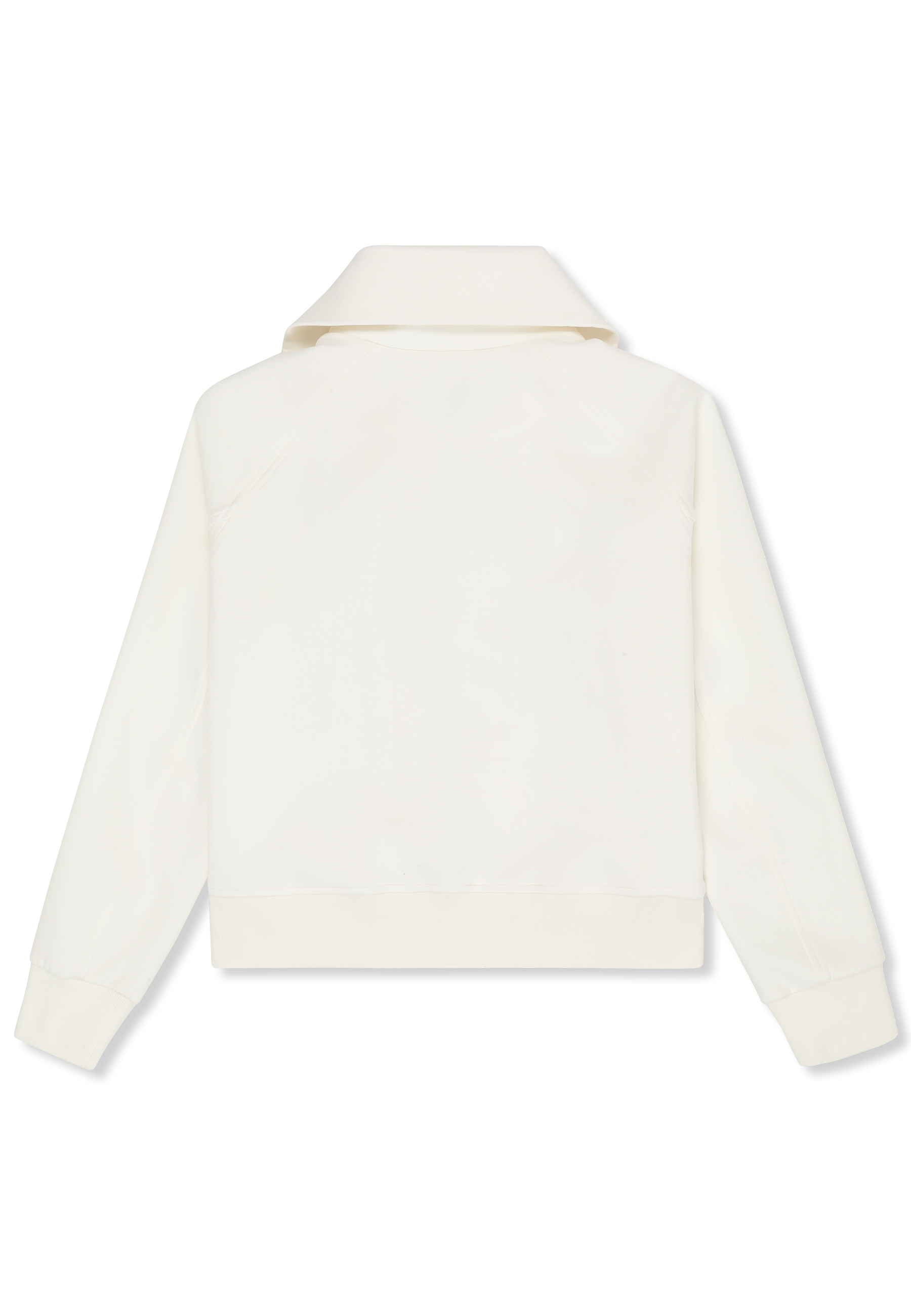 Chaqueta de buceo relajada con cuello alto - Garza