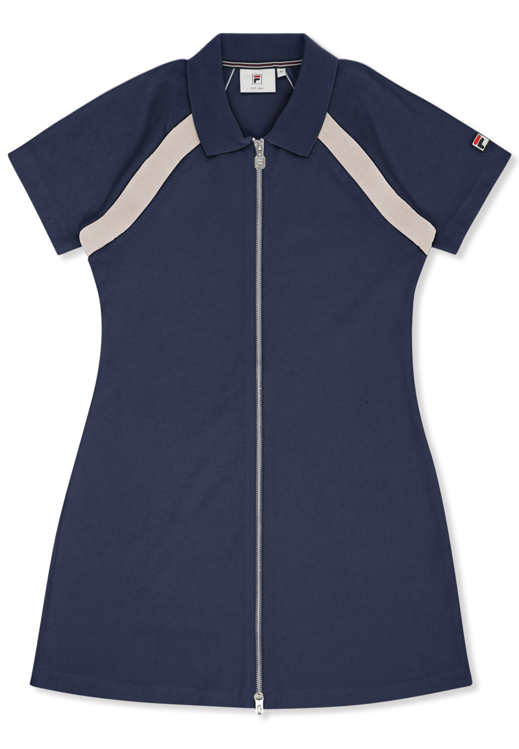 Vestido Tenis Clásico Terry - Iris Black-Egret