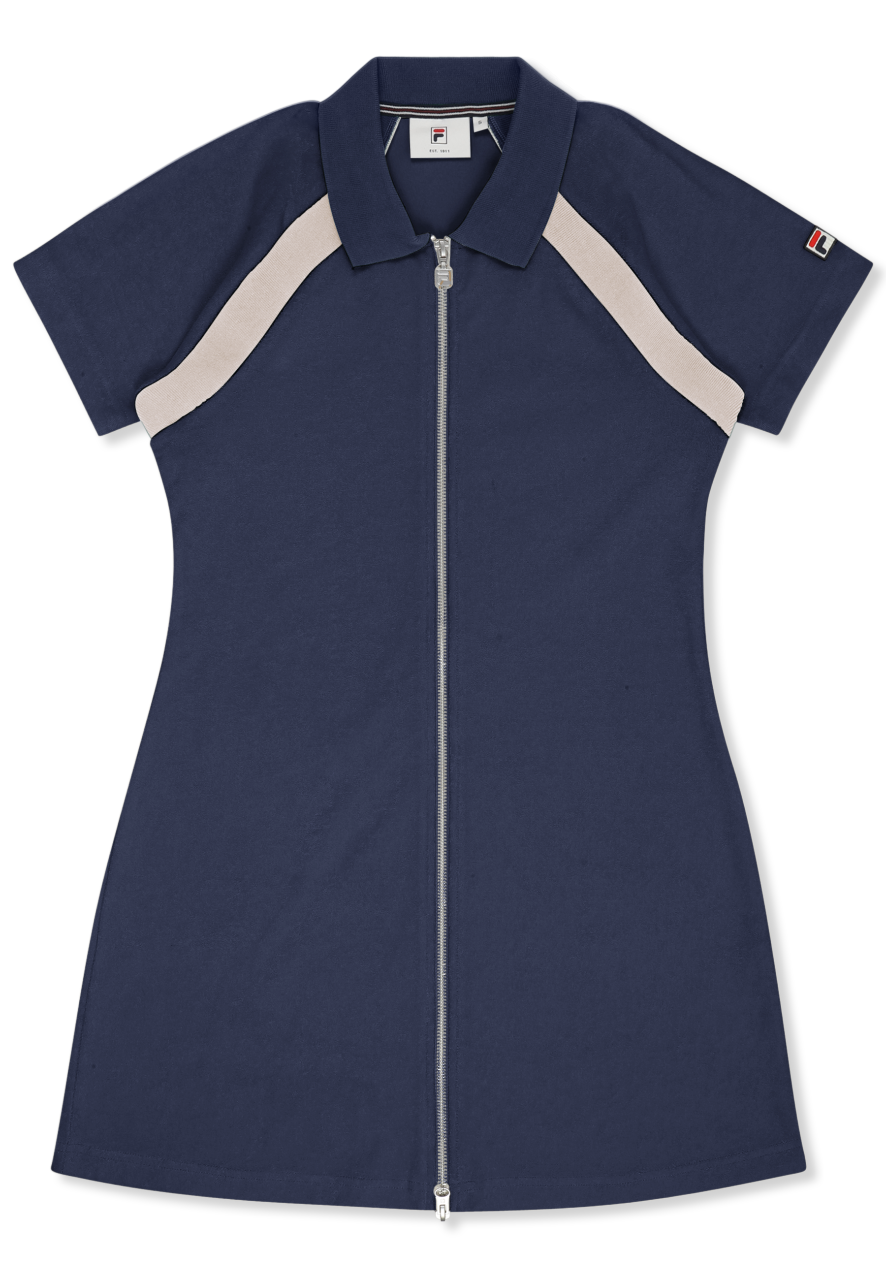 Vestido Tenis Clásico Terry - Iris Black-Egret