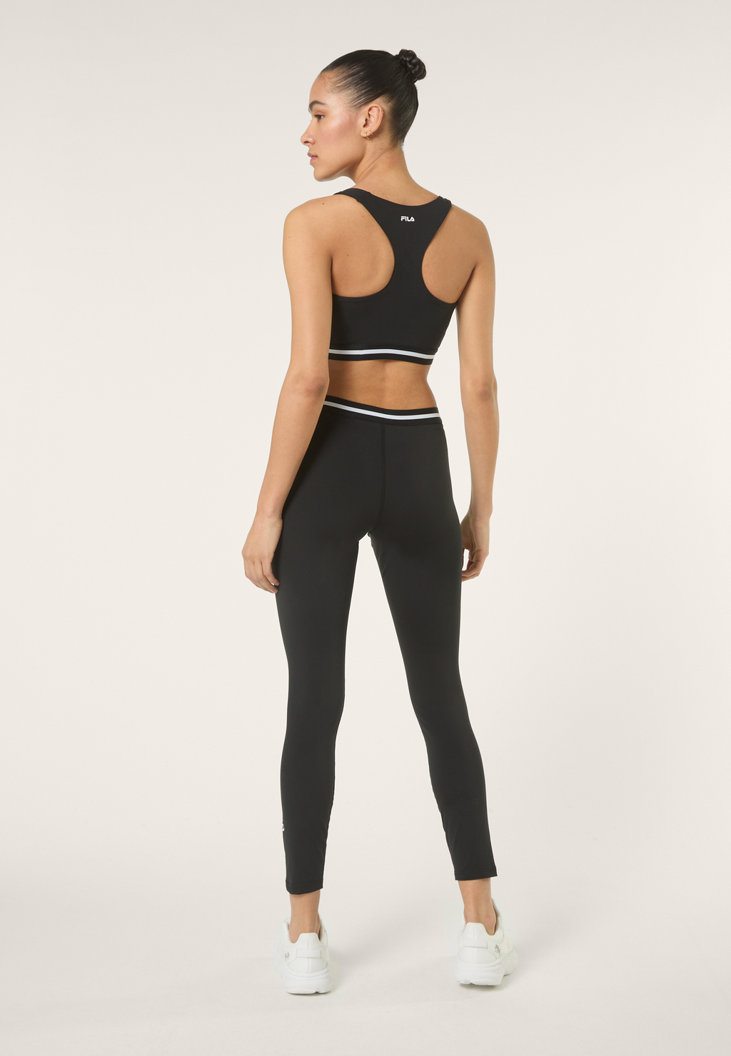 Leggings Bandage Estampados - Negro