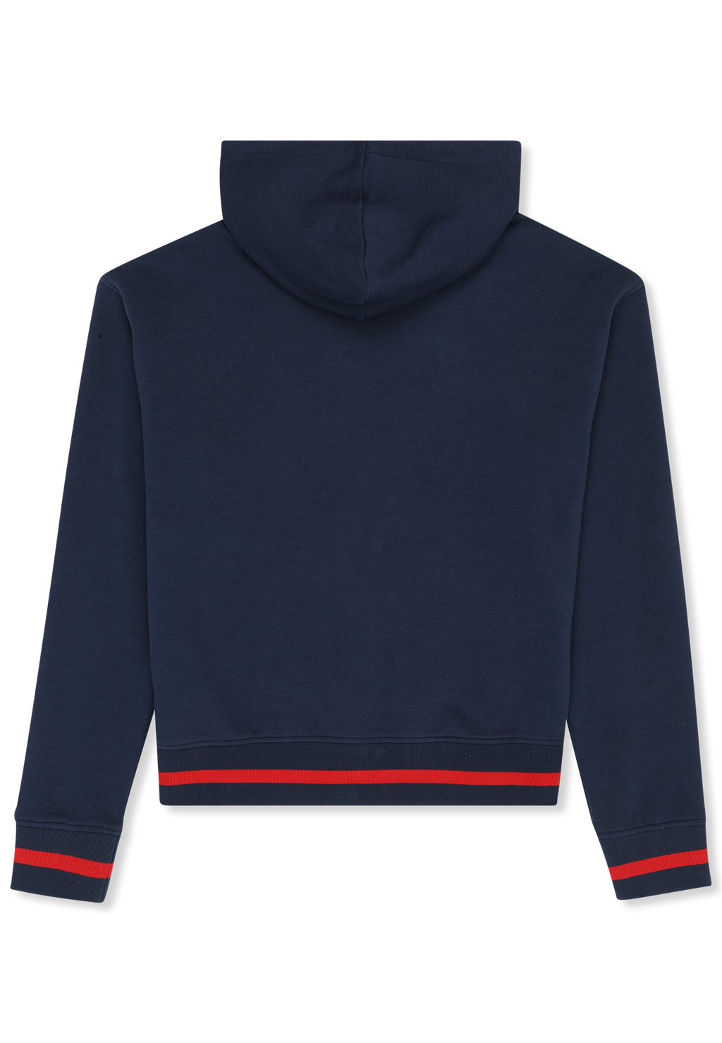 Sudadera con capucha y estampado casual - Iris Black