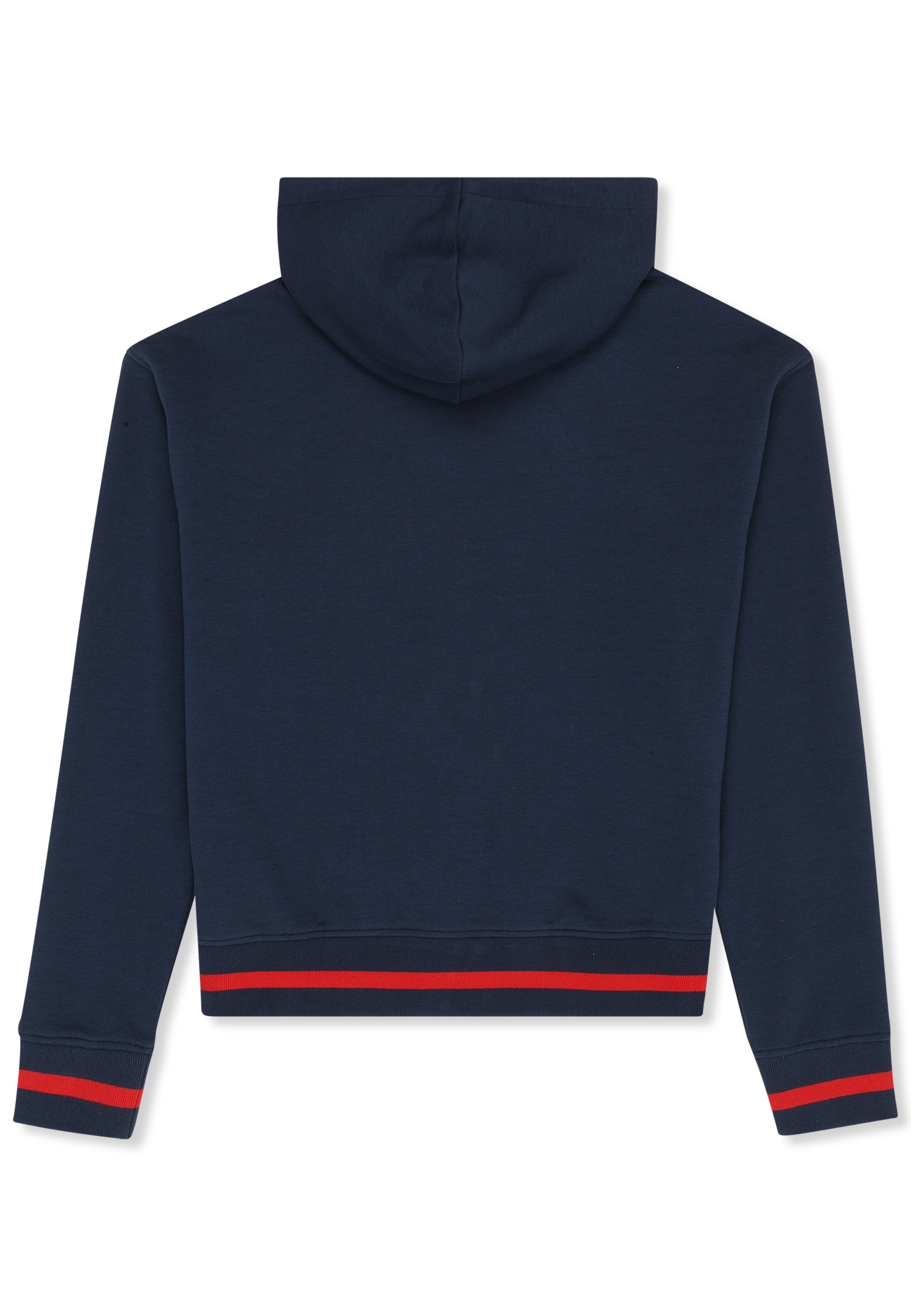 Sudadera con capucha y estampado casual - Iris Black