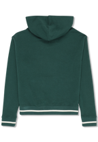 Sudadera con capucha y estampado casual - Verde ramo