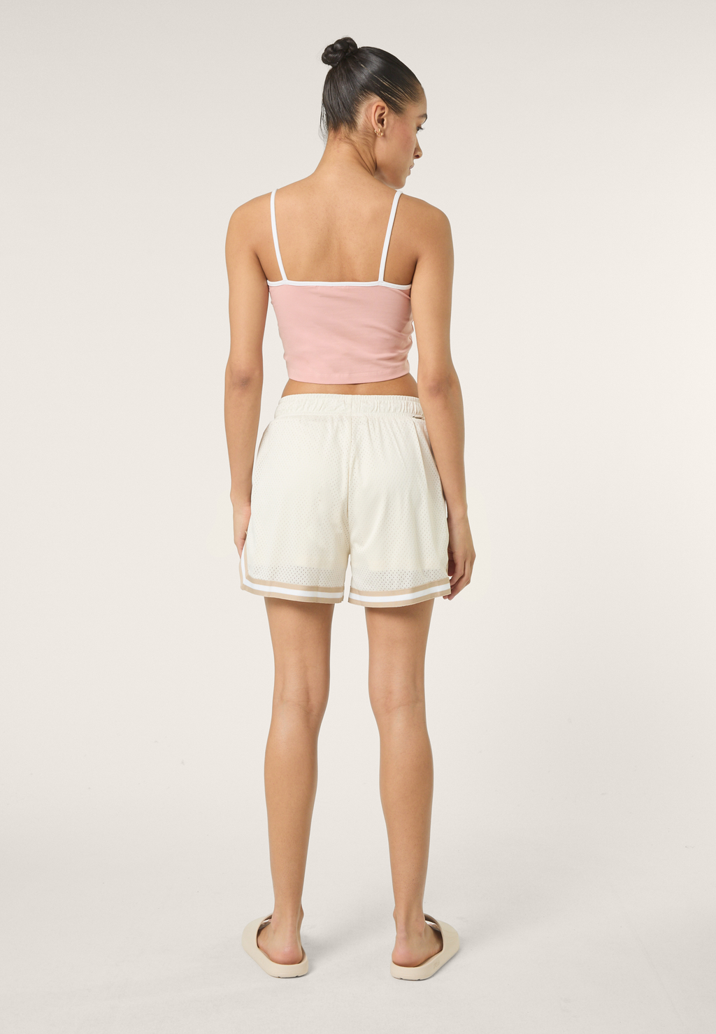 Short En Mesh Décontracté - Aigrette