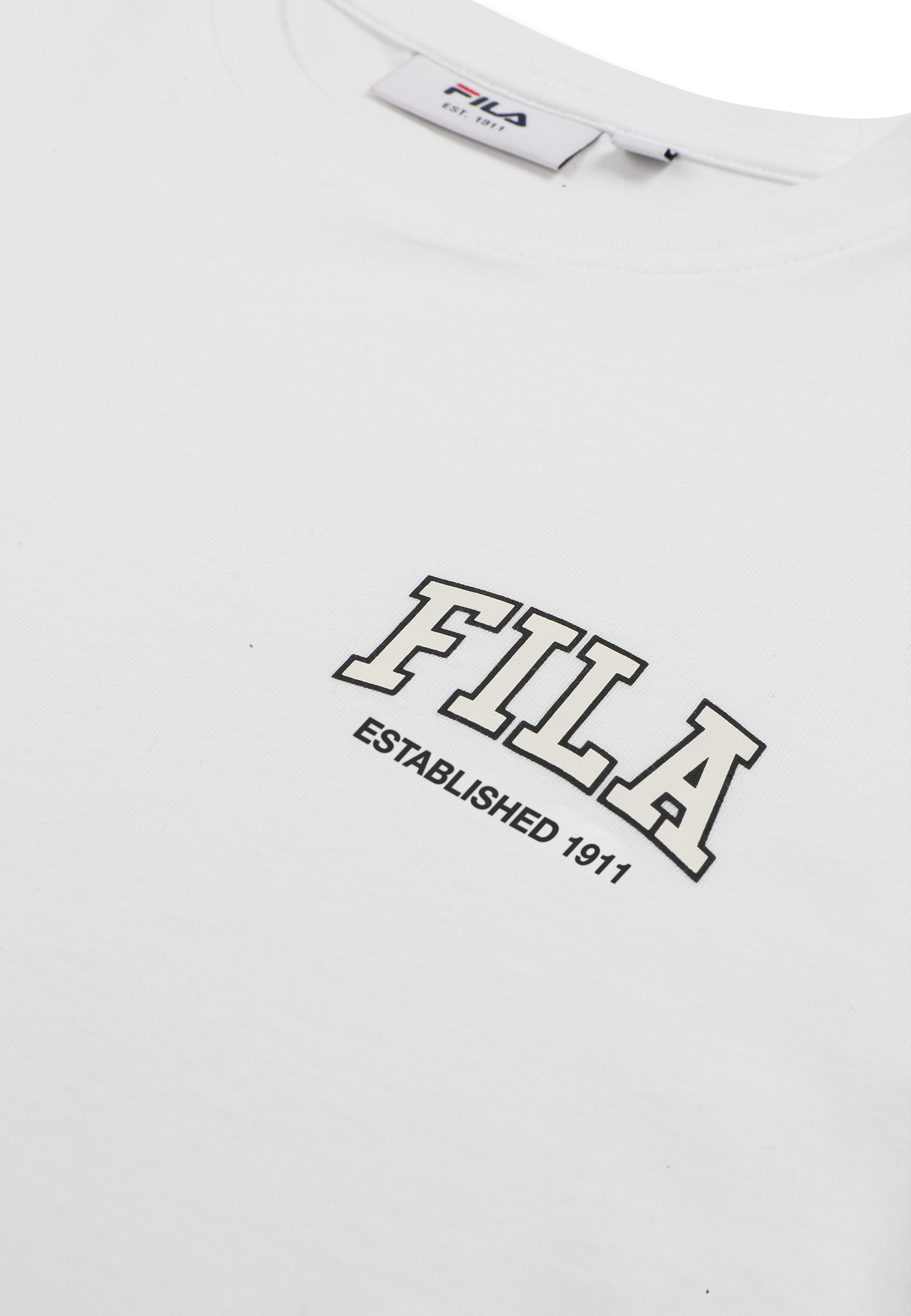 T-Shirt À Imprimé Slim - Blanc Éclatant