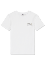 T-Shirt À Imprimé Slim - Blanc Éclatant