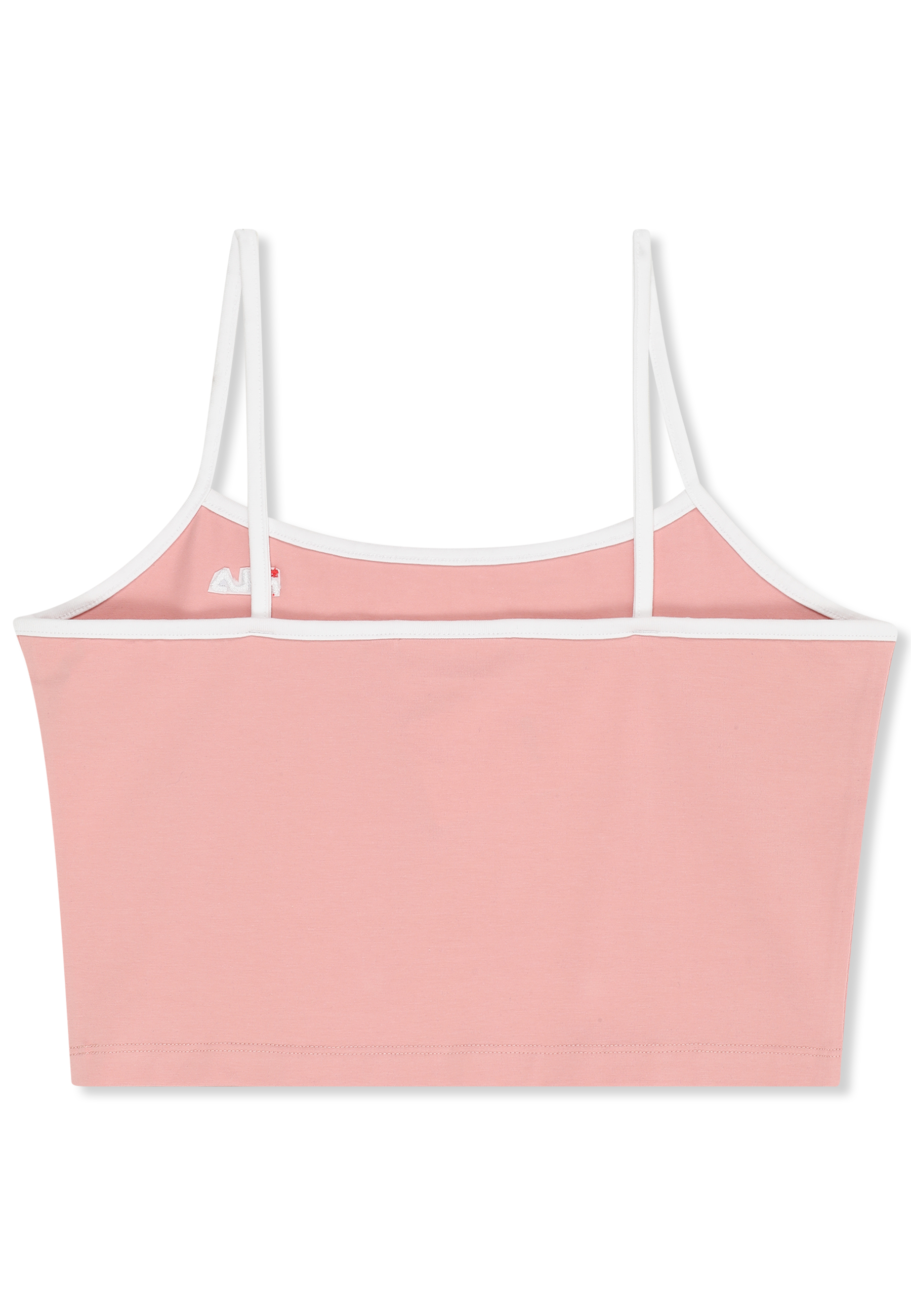 Haut Court À Fines Bretelles - Rose Tendre