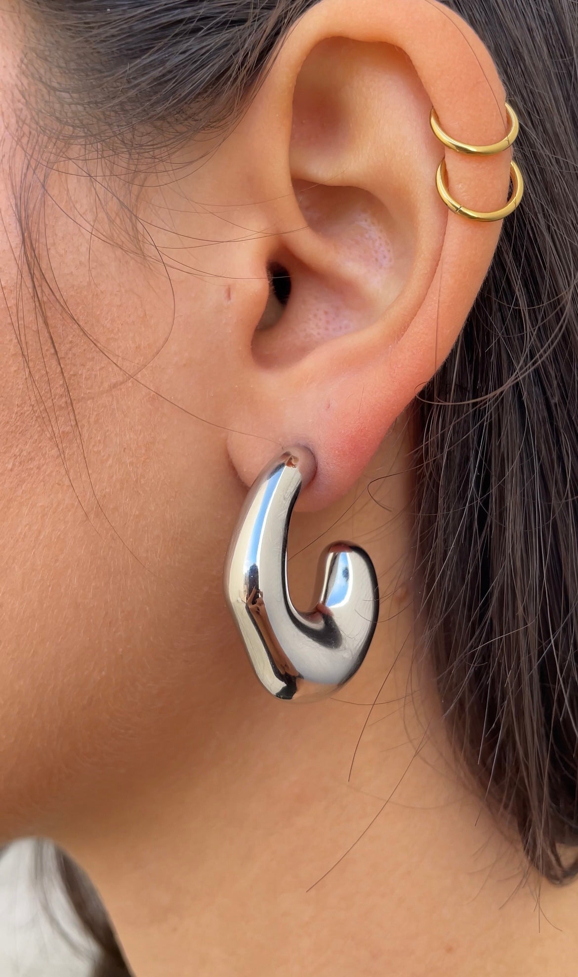‘C’ Earrings