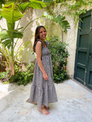 Robe Amaia Marron Vichy