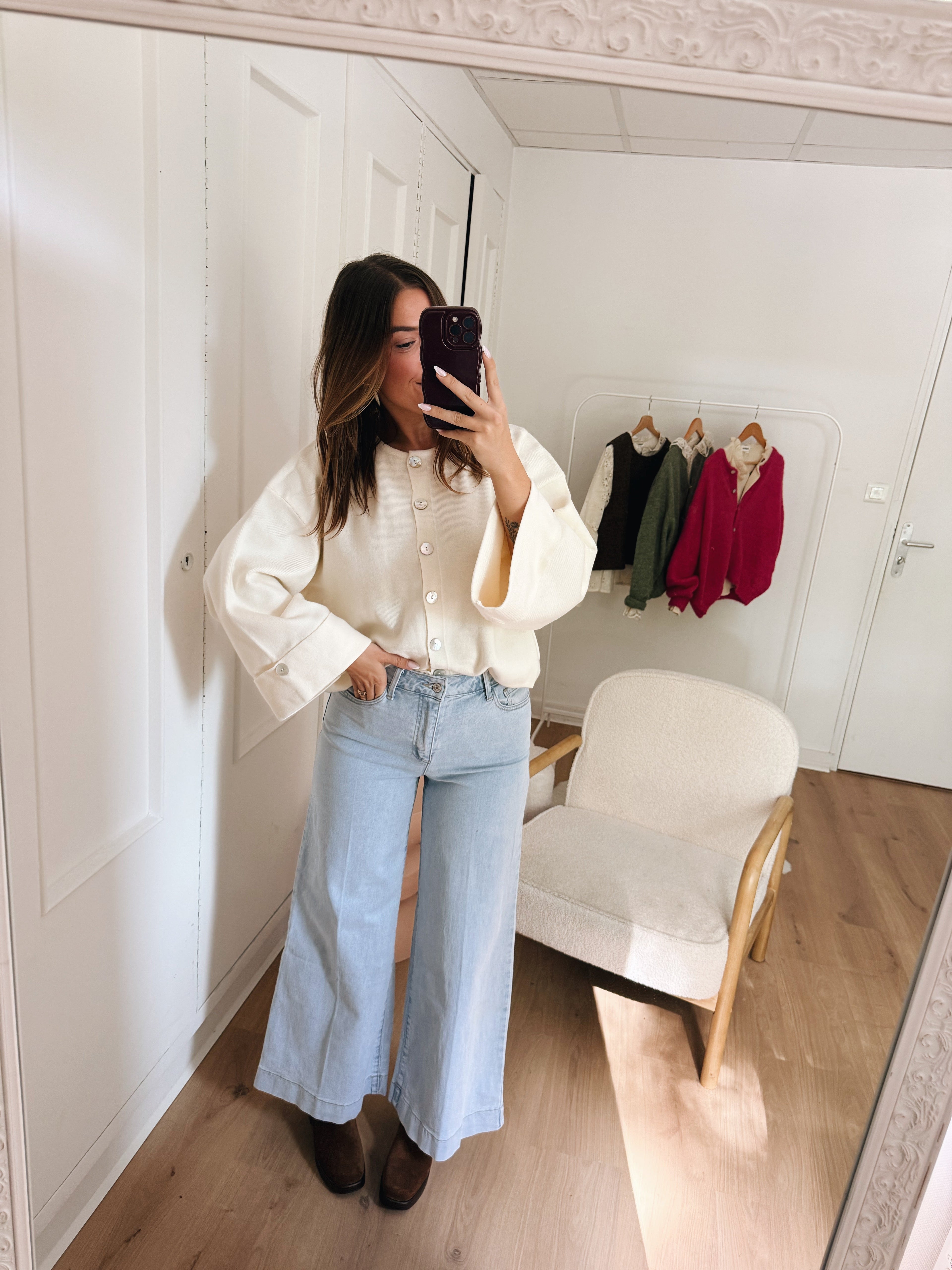 Judith Cardigan Off-White