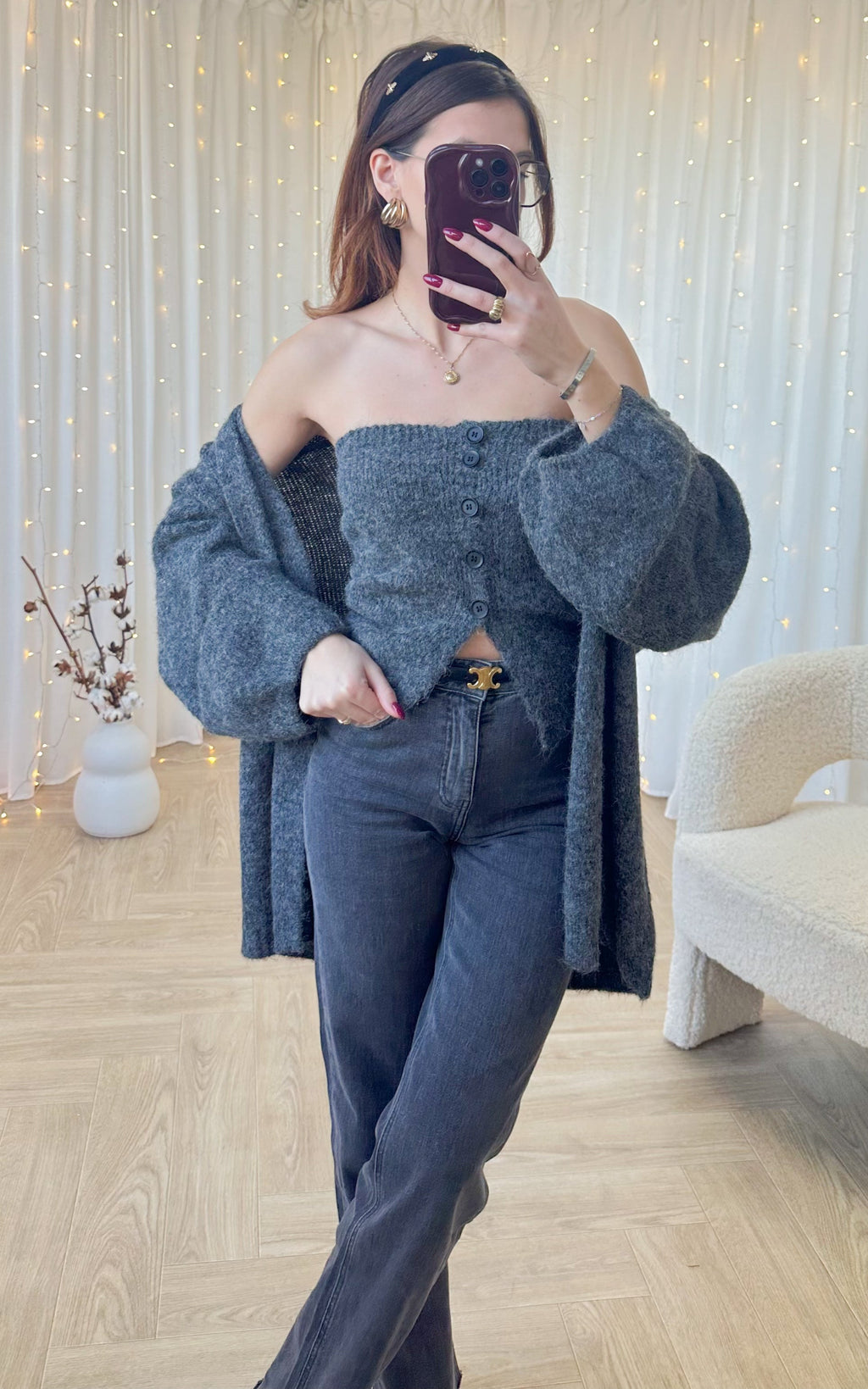 Filippa Bustier - Grey