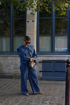 Romain Wide Jeans Blue