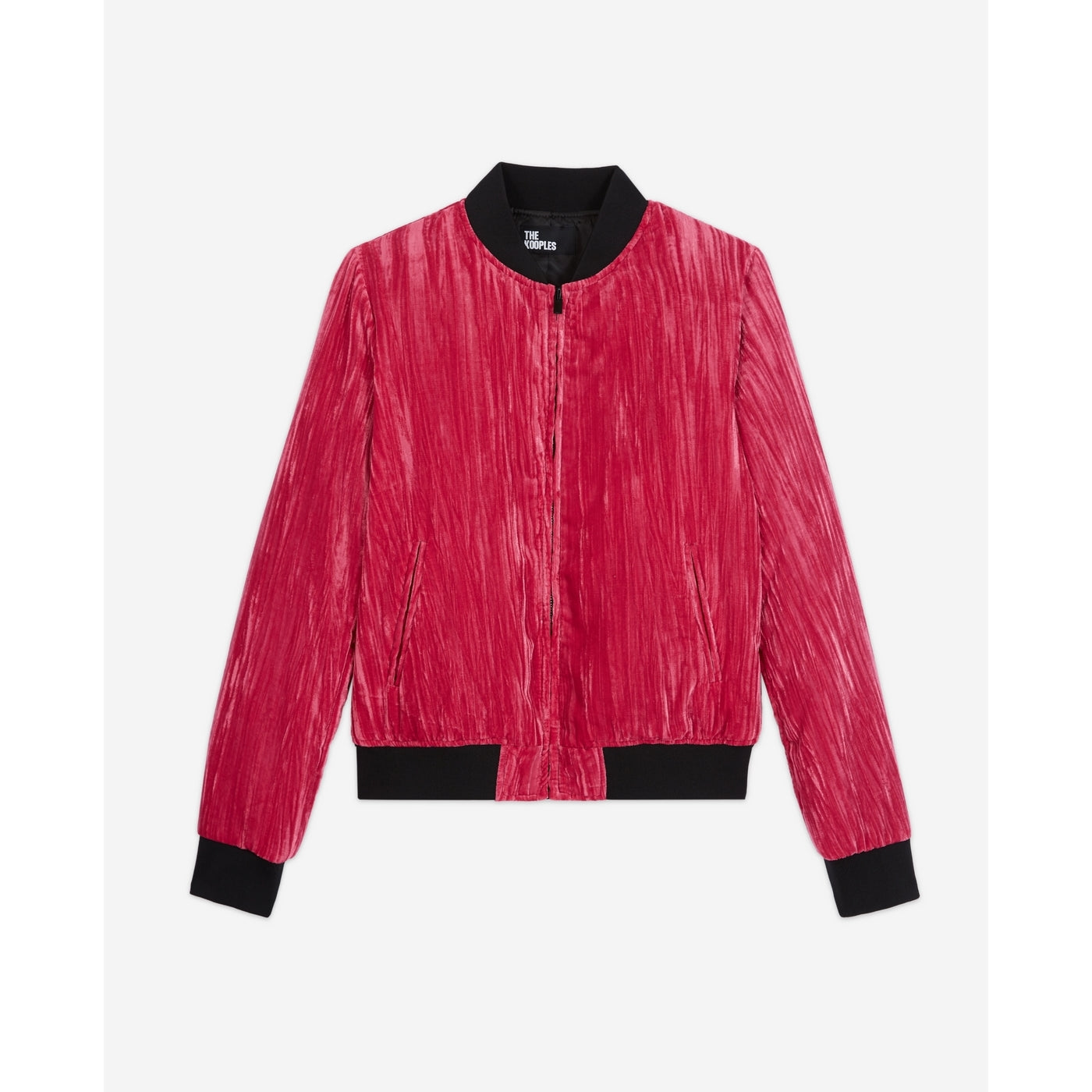 The Kooples - Bombers En Velours - Rose - Femme