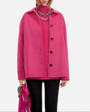 Chaqueta de lana - Rosa - Mujer