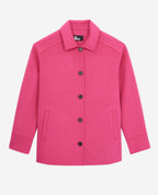 The Kooples - Chaqueta de Lana - Rosa - Mujer