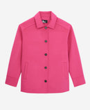 Chaqueta de lana - Rosa - Mujer