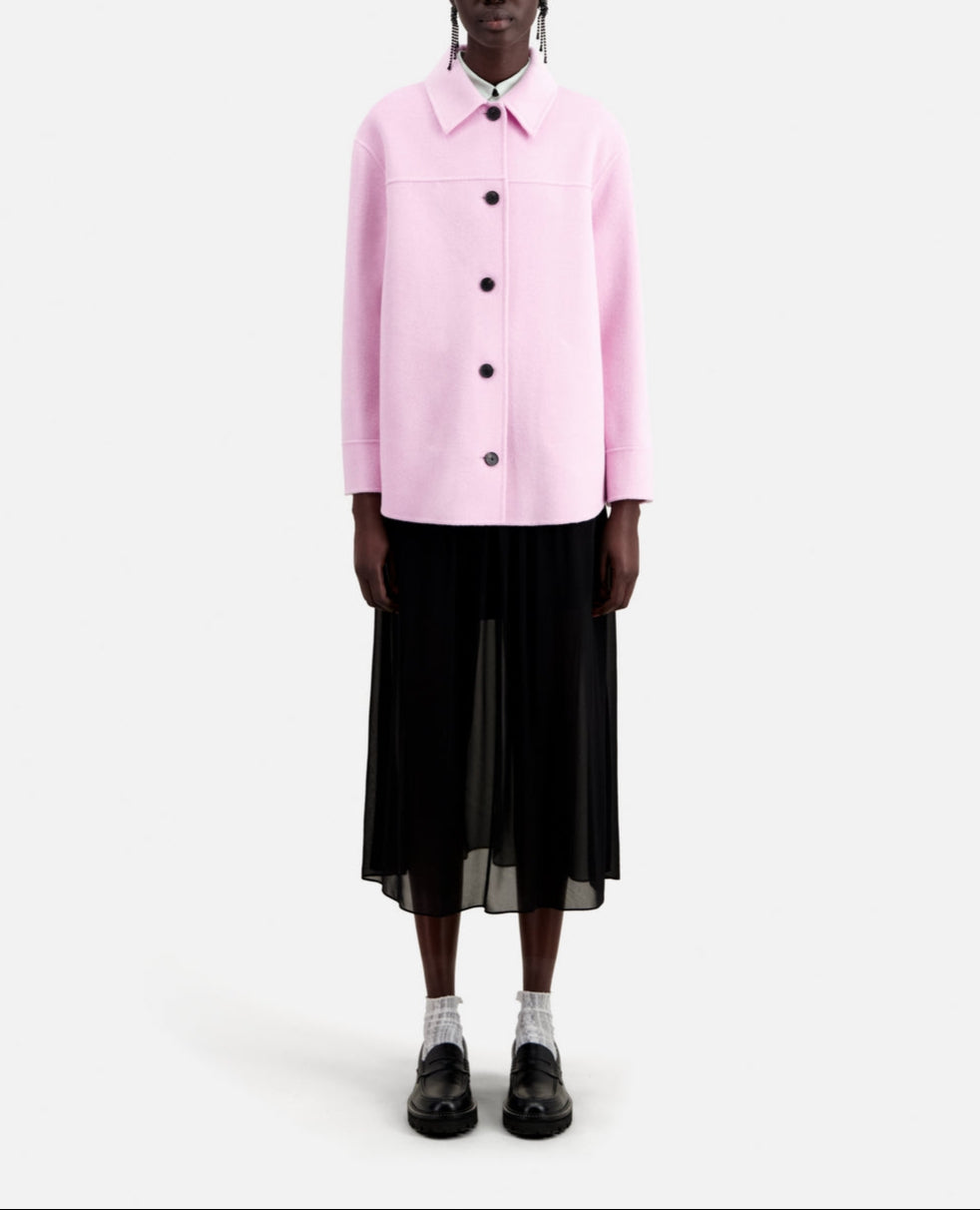 The Kooples - Cazadora Lana - Rosa - Mujer