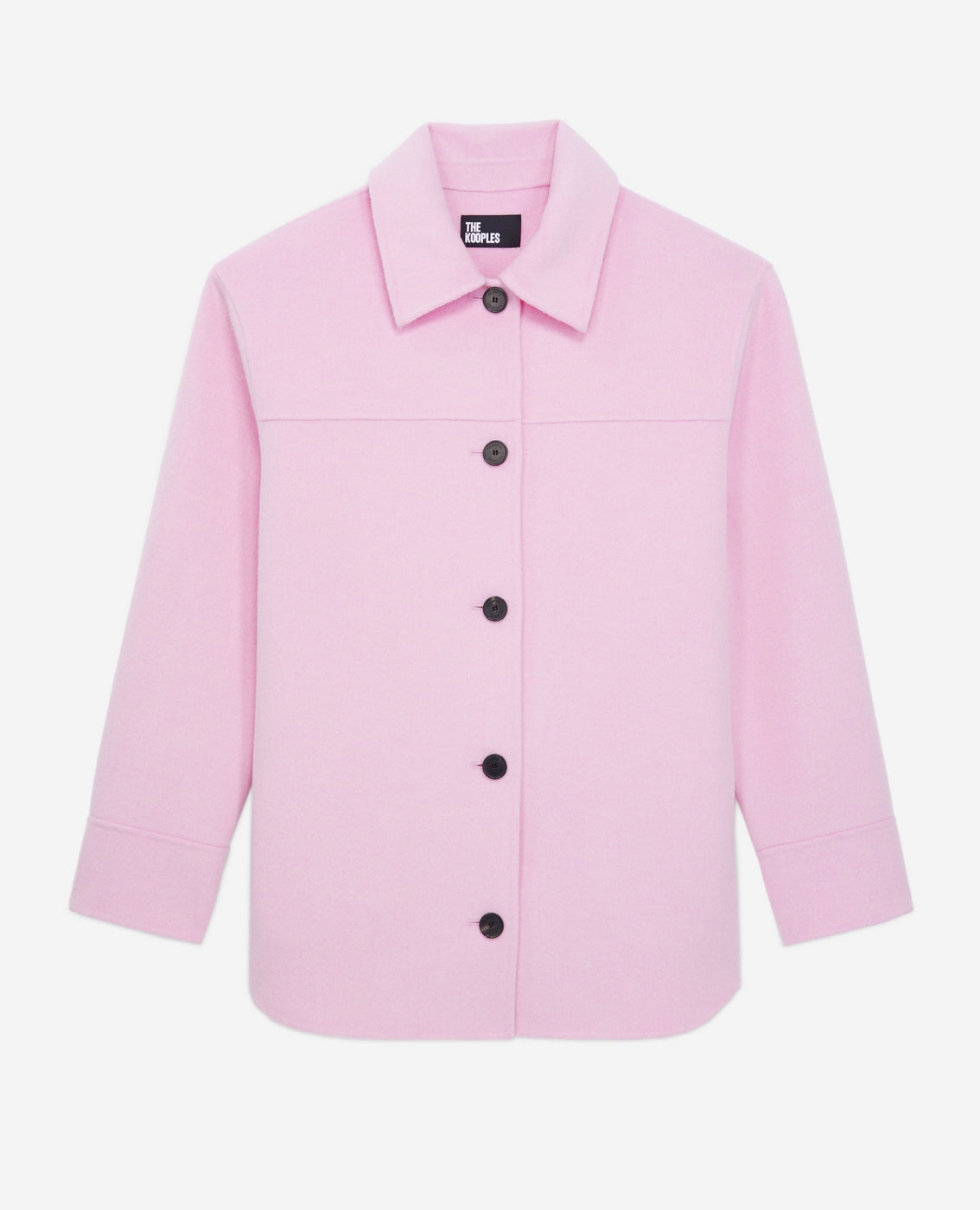 The Kooples - Cazadora Lana - Rosa - Mujer