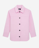 Chaqueta de lana - Rosa - Mujer