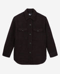 The Kooples - Camisa Exterior - Negro Jaspeado - Mujer