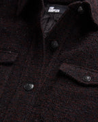 The Kooples - Camisa Exterior - Negro Jaspeado - Mujer
