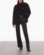 The Kooples - Veste En Laine - Noir - Femme
