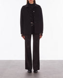 Chaqueta de lana - Negro - Mujer