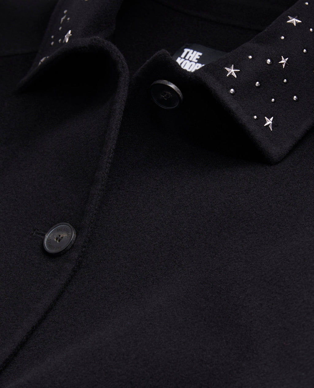 The Kooples - Veste En Laine - Noir - Femme