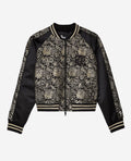 The Kooples - Two-Tone Floral Lurex Jacket