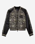The Kooples - Two-Tone Floral Lurex Jacket