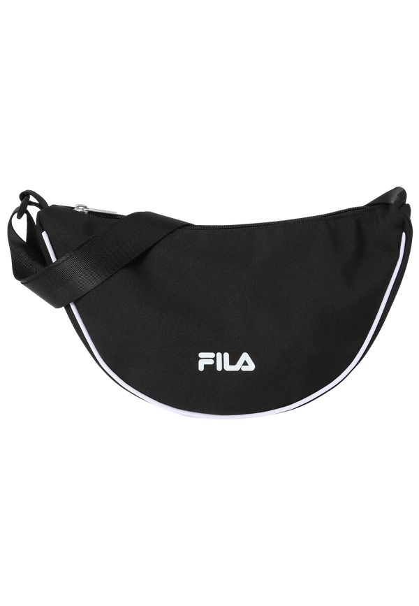 Bolso con logo en forma de media luna - Negro