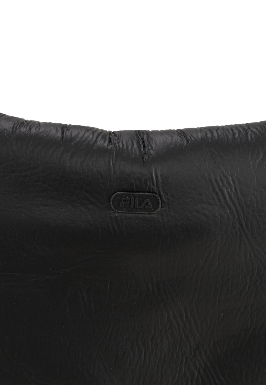 Bolso tote acolchado oversize - Negro