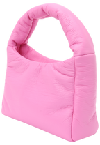 Bolso Tote Acolchado - Rosa Fucsia