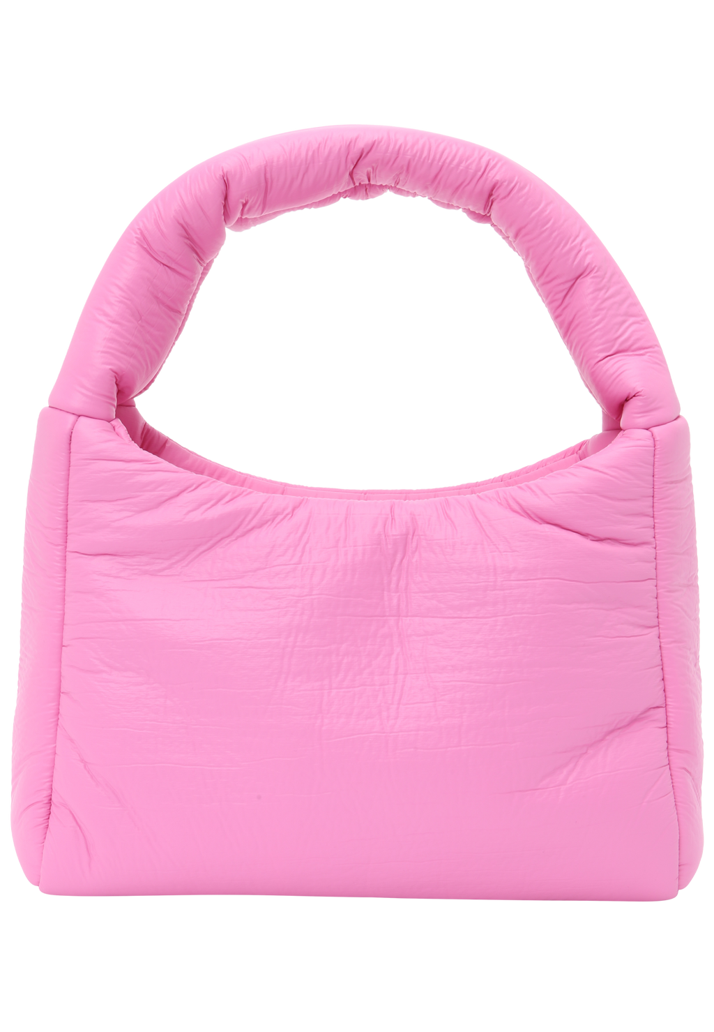 Bolso Tote Acolchado - Rosa Fucsia